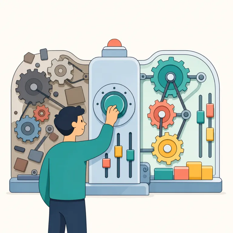 optimise（最適化する・動詞）の覚え方イラスト — optimise は optimal / optimum（最適の）とまとめて覚えると定着しやすい語です