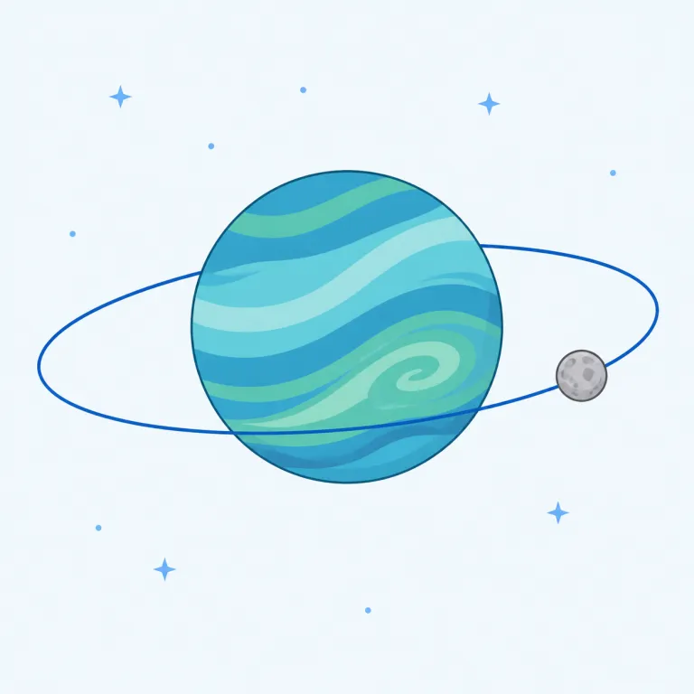orbit（軌道・名詞）の覚え方イラスト — 名詞 orbit は「宇宙のレール」のように考えると定着します
