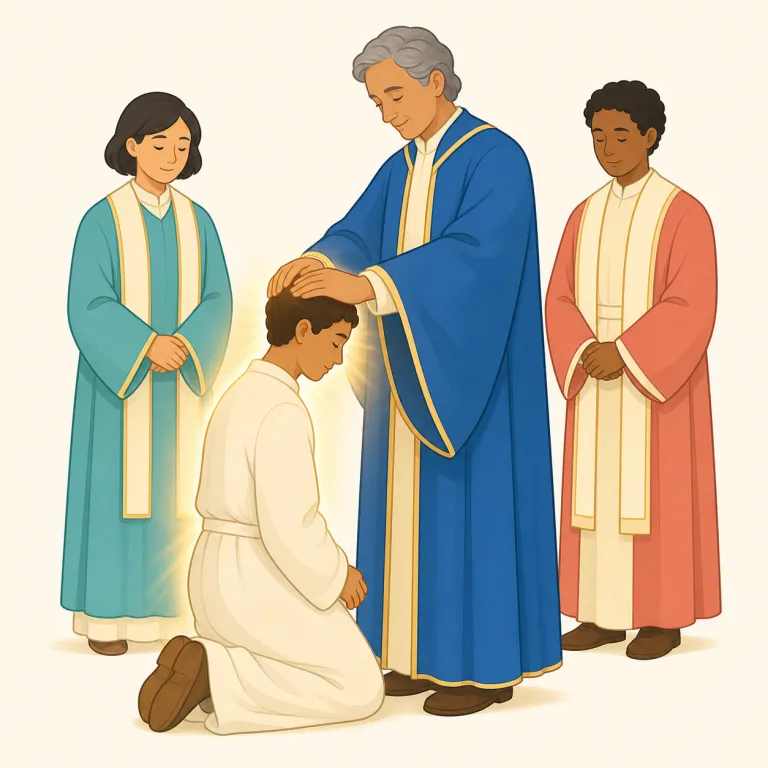 ordain（叙階する・動詞）の覚え方イラスト — order を知っていればつかみやすい語