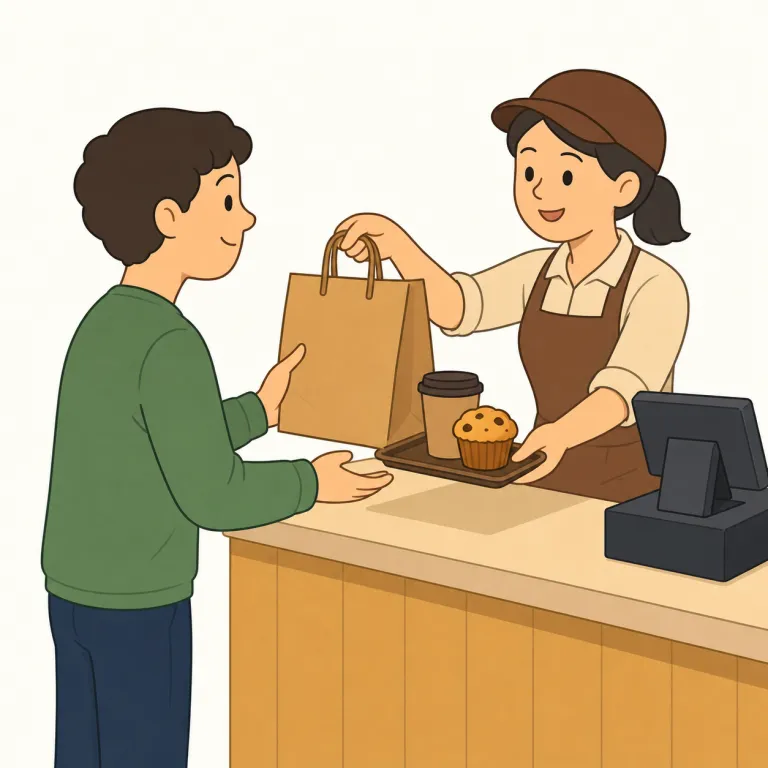 order（注文・noun）の覚え方イラスト