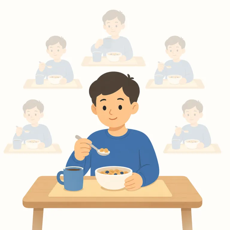 ordinarilyの覚え方イラスト
