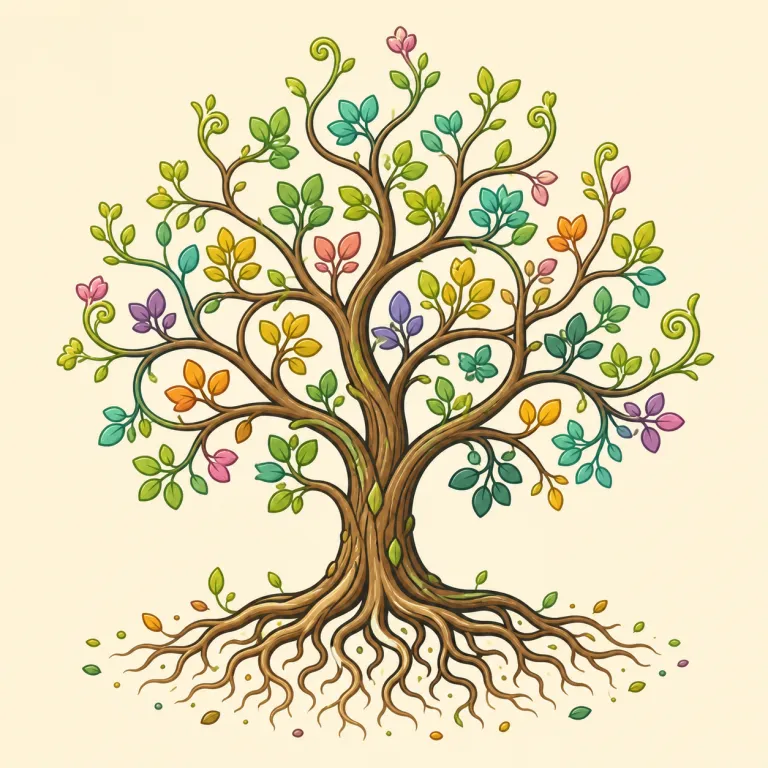 organically（自然に・adverb）の覚え方イラスト
