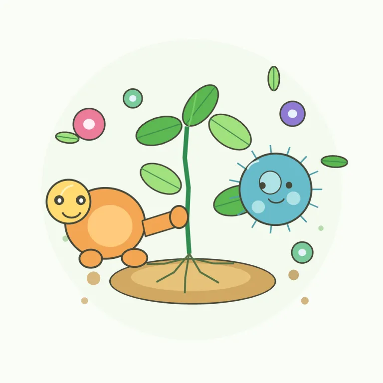 organism（生物・名詞）の覚え方イラスト — organism は organ「器官」を含むので、体の部分がまとまって生命として働くものを思い浮かべると理解しやすい語です