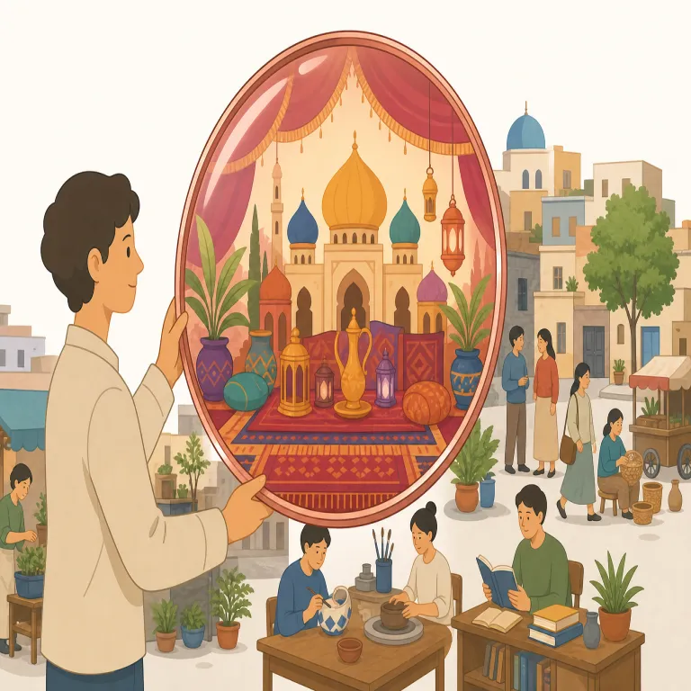 orientalism（オリエンタリズム・名詞）の覚え方イラスト — orient / orientation を知っているとつかみやすい語です