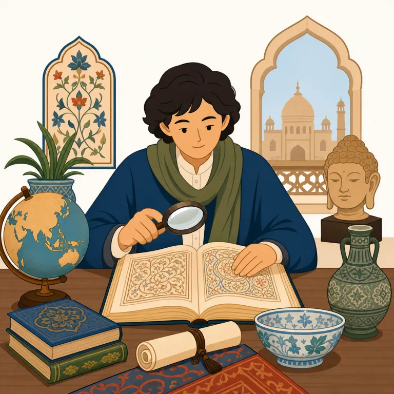 orientalist（東洋学者・名詞）の覚え方イラスト — このエントリでは orientalist を、単なる「東洋研究家」よりも、学術的に東洋の言語・文献・歴史を扱う「東洋学者」として覚える