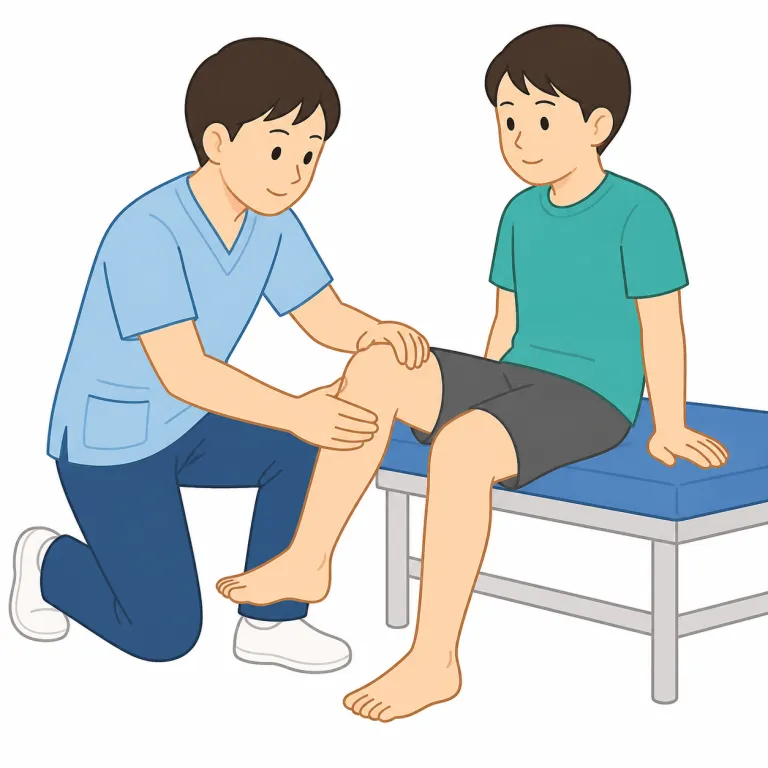 orthopedics（整形外科・noun）の覚え方イラスト
