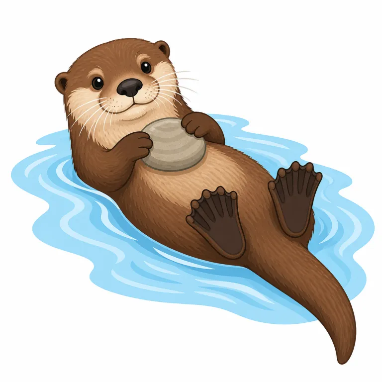 otterの覚え方イラスト