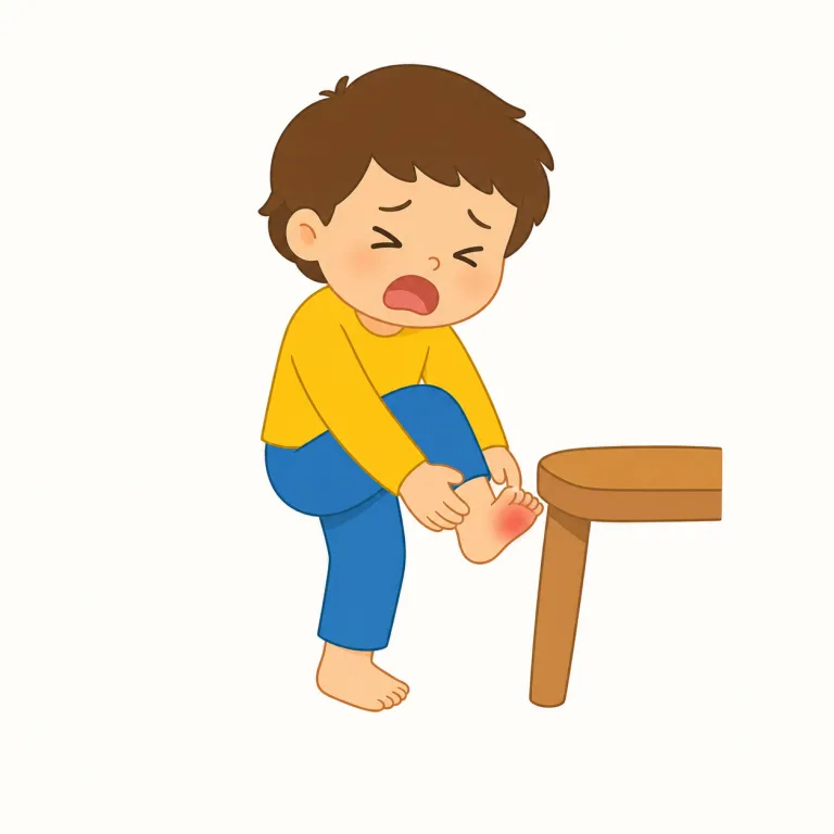 ouch（痛い）の覚え方イラスト