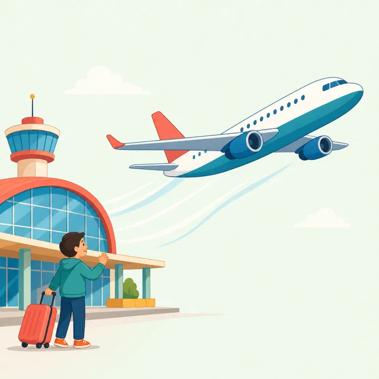 outbound（アウトバウンド・adjective）の覚え方イラスト