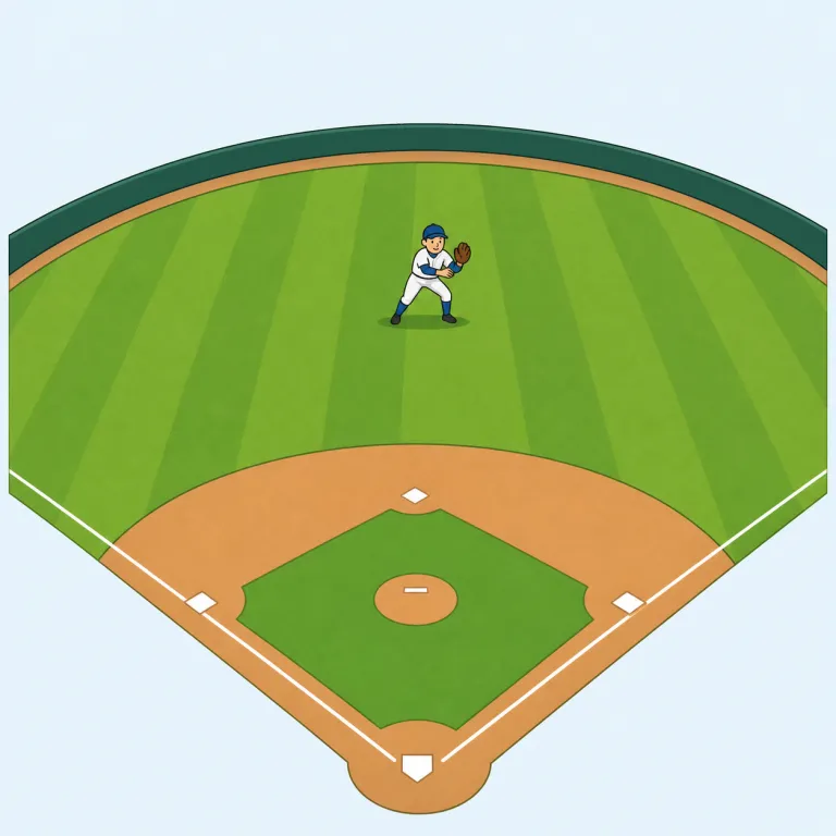 outfieldの覚え方イラスト