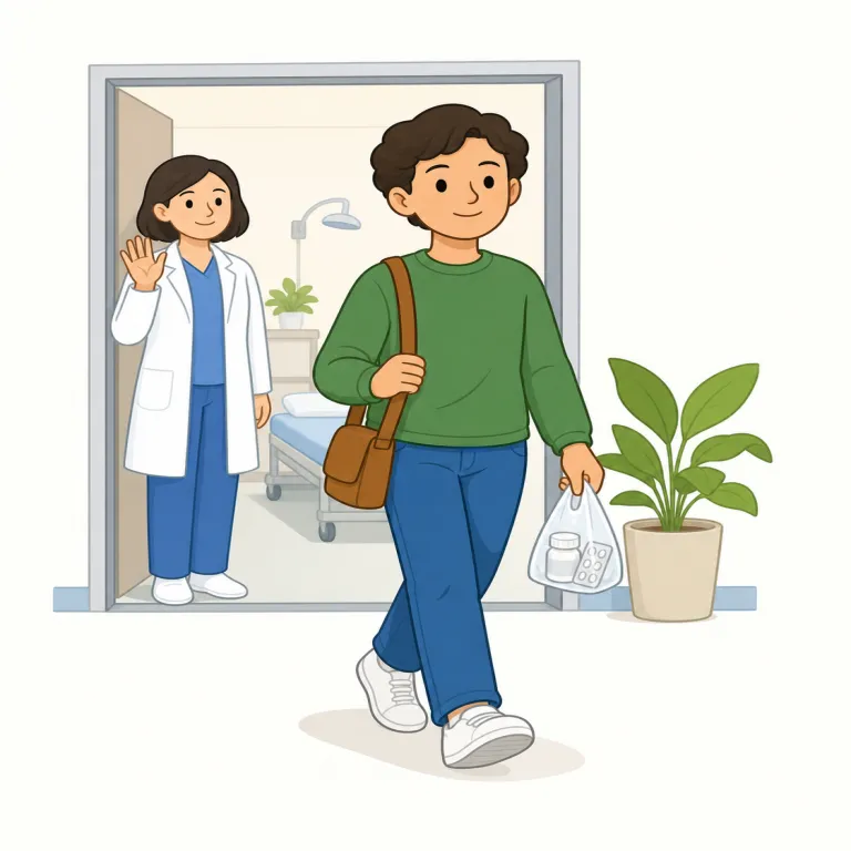 outpatientの覚え方イラスト
