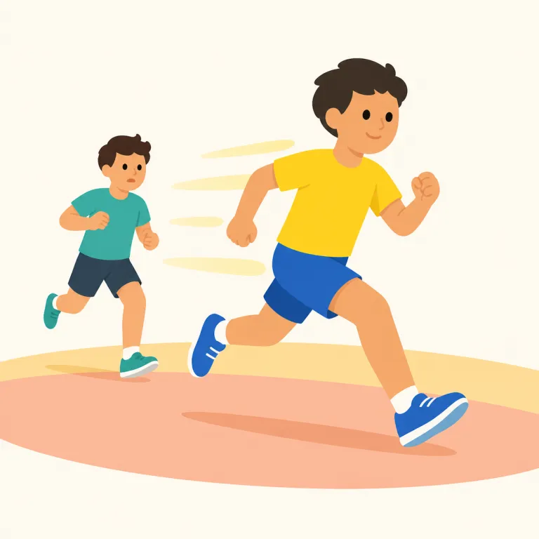 outrunningの覚え方イラスト