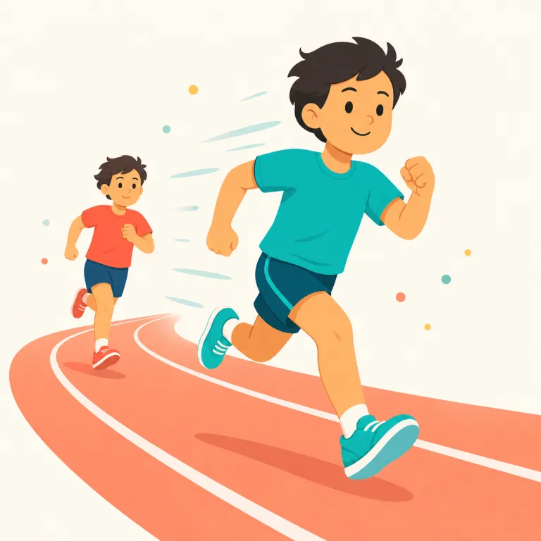 outstripping（上回る・動詞）の覚え方イラスト — out- は outrun, outnumber, outgrow と同じく「他より前に出る・上回る」の合図
