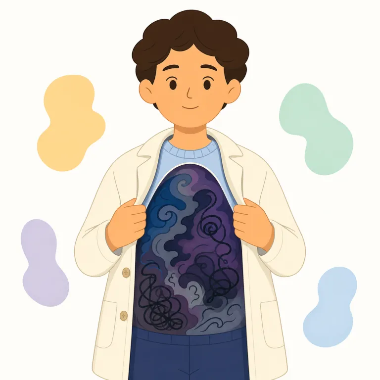 outwardly（表面的には・副詞）の覚え方イラスト — outwardly はまず outward「外向きの・外から見える」を知っていると入れやすく、そこに -ly が付いて「外から見れば」という副詞になります