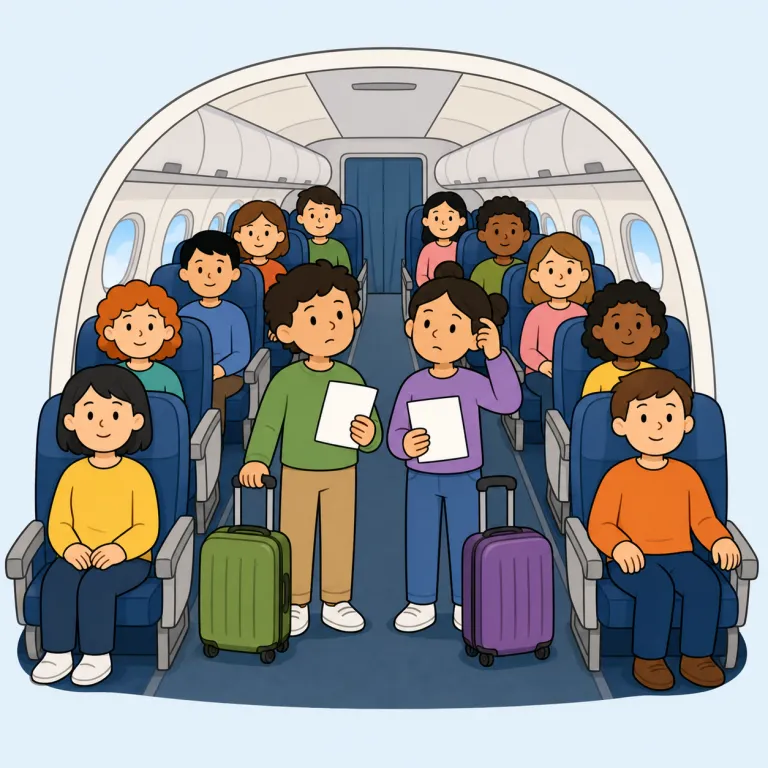 overbooked（予約超過の・形容詞）の覚え方イラスト — book を「予約する」と考え、over- が付くと「予約を受けすぎた」という状態になります