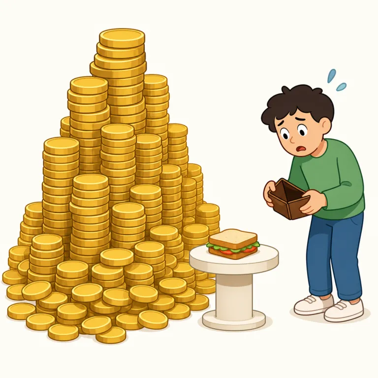 overpricedの覚え方イラスト