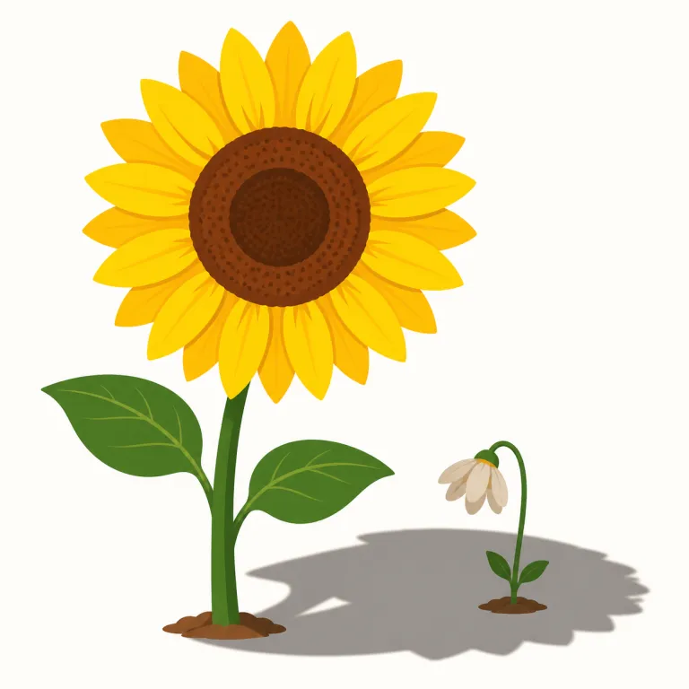 overshadowing（影を落とす・動詞）の覚え方イラスト — shadow が「影」、over が「上から・覆う」なので、まずは「上から影をかぶせて相手を目立たなくする」と映像で覚えると残りやすいです