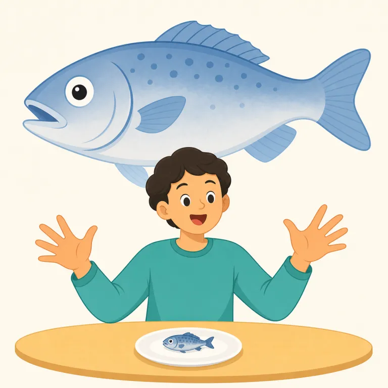 overstating（誇張する・動詞）の覚え方イラスト — まず overstate を芯に覚える