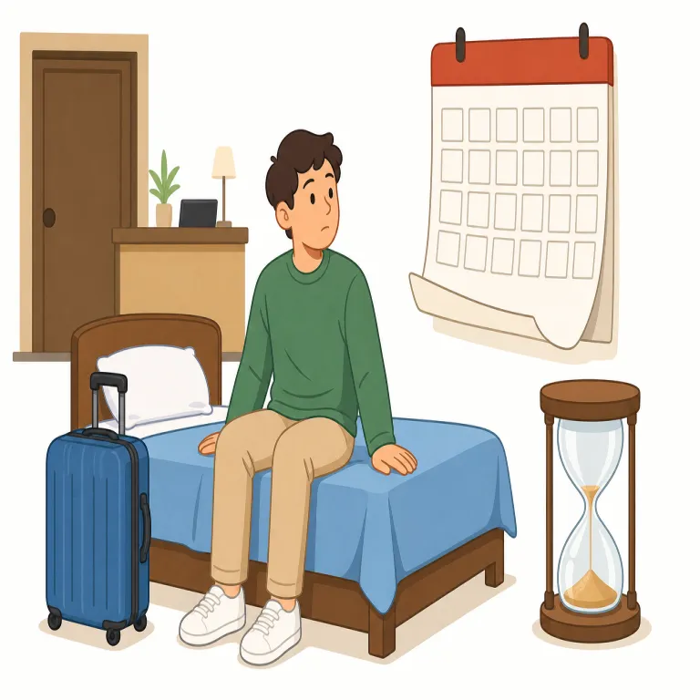 overstayingの覚え方イラスト