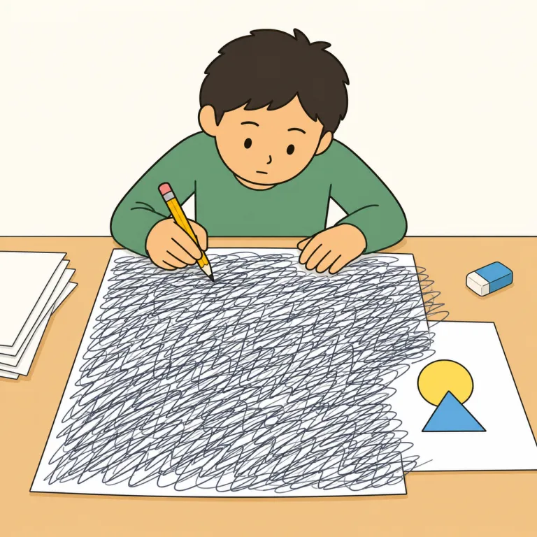 overwrite（上書きする・動詞）の覚え方イラスト — この意味では、over を「上からかぶせる」、write を「書く」と分けて考えます