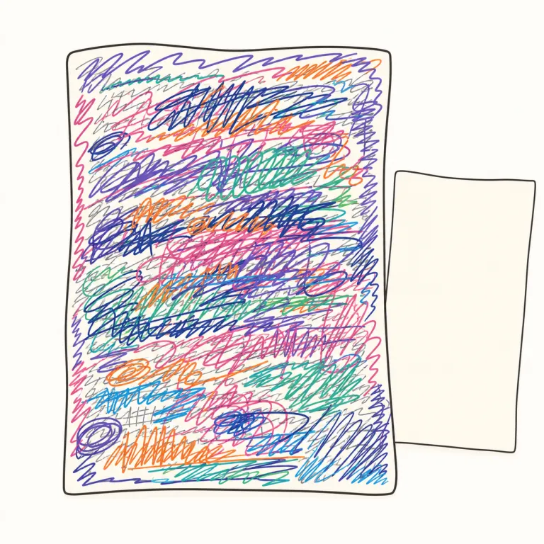 overwritten（上書きされた；（文章などが）冗長な、必要以上に書き込まれた・形容詞）の覚え方イラスト — `written` が `write-wrote-written` の過去分詞だと分かれば、`overwritten` は…