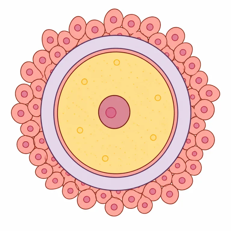 ovum（卵子・noun）の覚え方イラスト