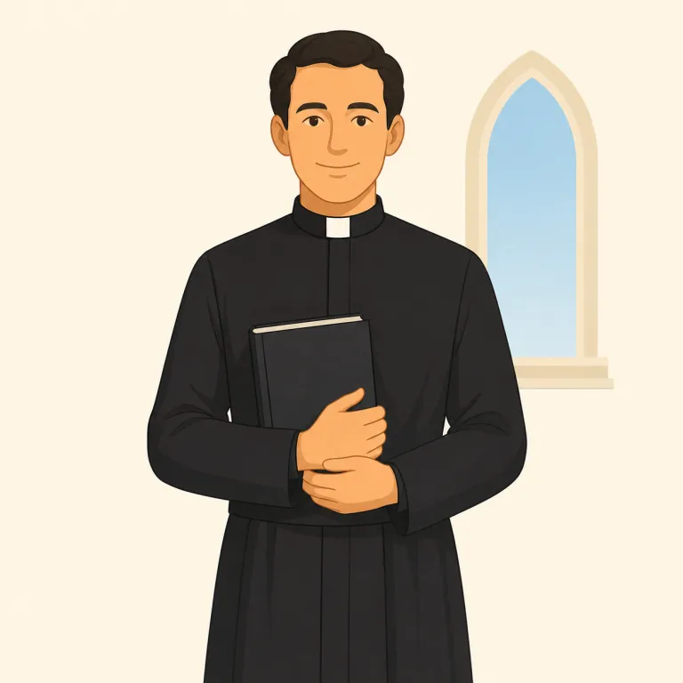 padre（神父・名詞）の覚え方イラスト — padre は単独で覚えるより、father, parent, paternal とセットで置くと残りやすい語です