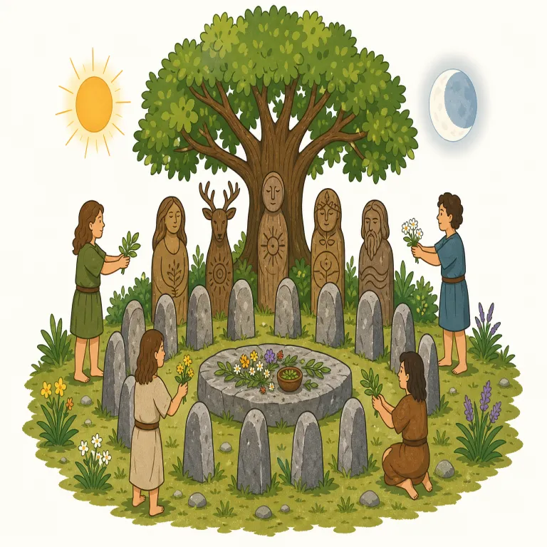 paganism（異教・名詞）の覚え方イラスト — まず pagan を核に覚えると整理しやすい語です
