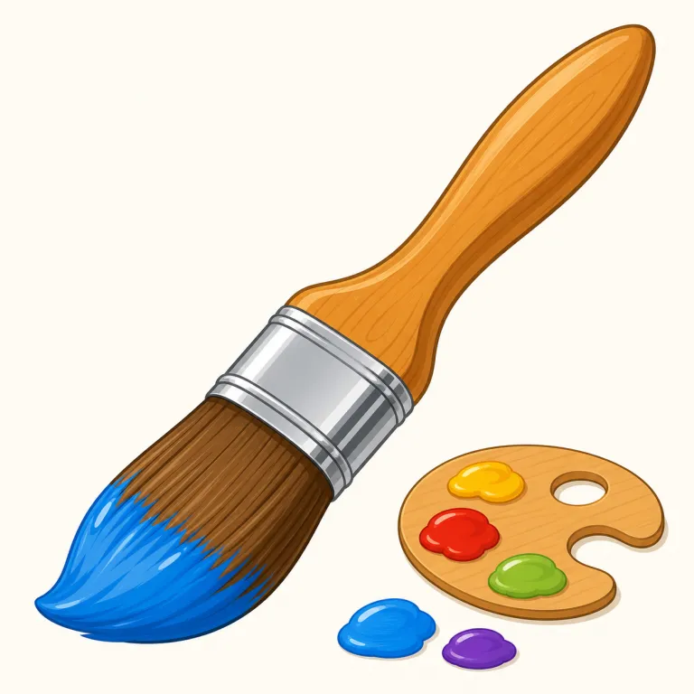 paintbrushの覚え方イラスト