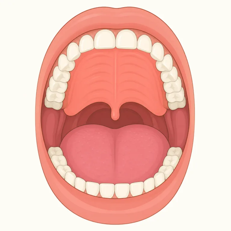palate（口蓋・名詞）の覚え方イラスト — palate はまず「味覚・味の好み」で覚えると定着しやすい語