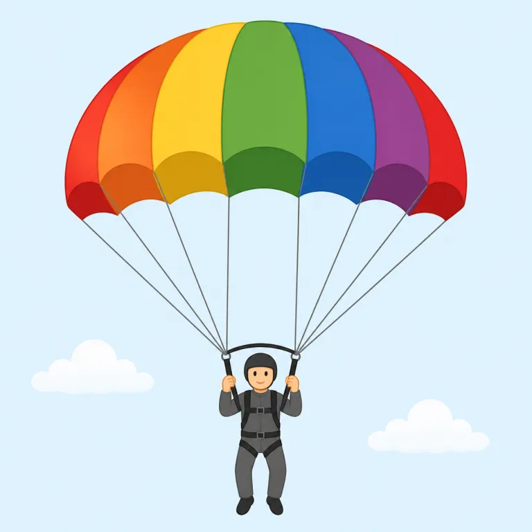 parachuteの覚え方イラスト