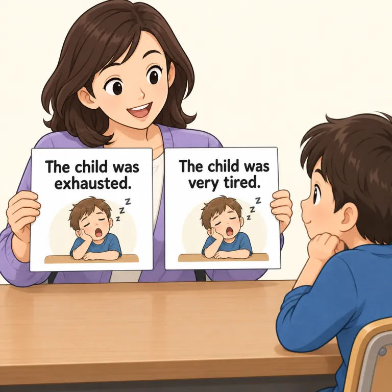 paraphrase（言い換え・noun）の覚え方イラスト