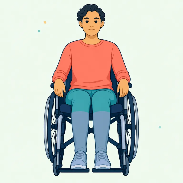 paraplegic（対麻痺の、下半身麻痺の・形容詞）の覚え方イラスト — まず語尾の -plegic を「麻痺のある状態」を表す医学語の型として覚えると整理しやすいです