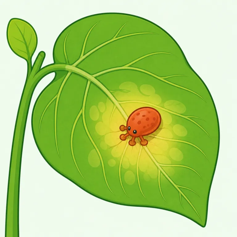 parasite（寄生虫・名詞）の覚え方イラスト — parasite は “宿主 host に取りつき、自分は得をして相手には負担をかける存在” という一場面で覚えると残りやすい語です