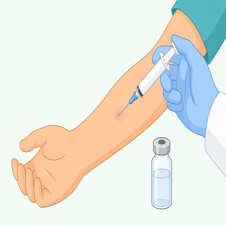 parenteral（非経口的・形容詞）の覚え方イラスト — この項目では parenteral を「注射による」という狭い訳ではなく、消化管を通さない投与全般を表す「非経口的」として覚えます