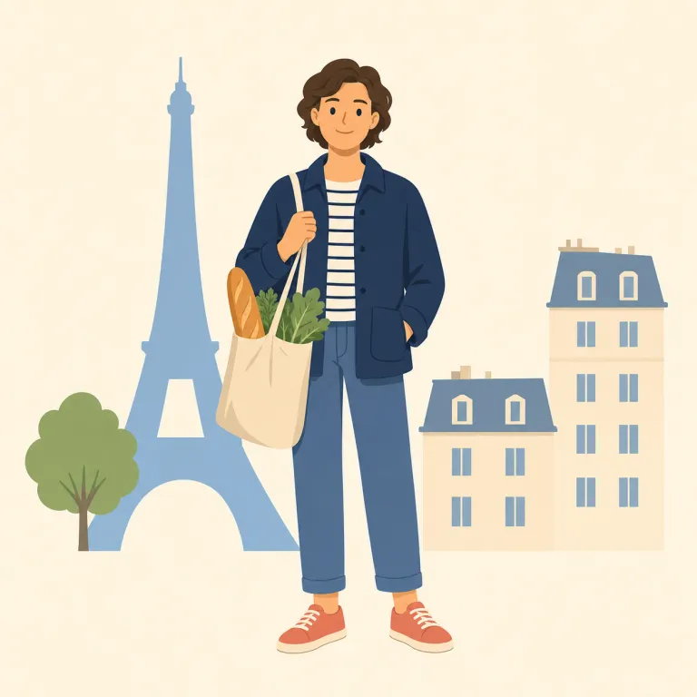 parisian（パリの、パリ風の・形容詞）の覚え方イラスト — まず Paris + -ian と分けて覚えると入りやすいです