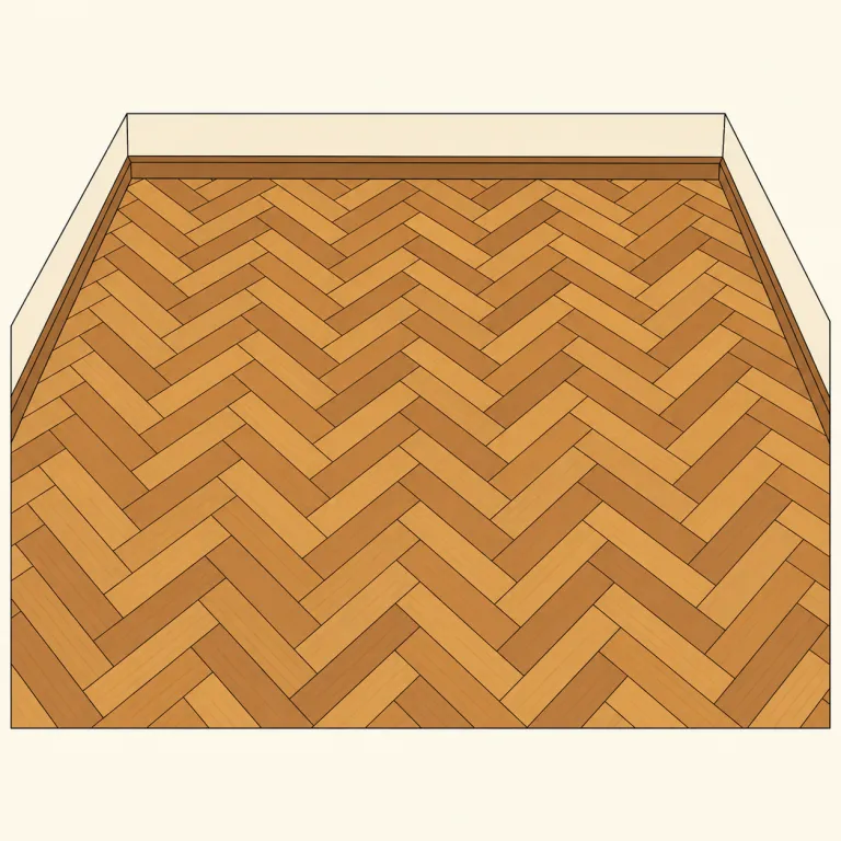 parquet（寄木細工の床・noun）の覚え方イラスト