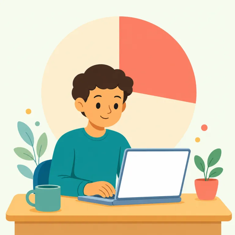 part-time（非常勤の・形容詞）の覚え方イラスト — part「一部」＋time「時間」で、「勤務時間の一部だけ働く」と分解すれば意味を思い出せます