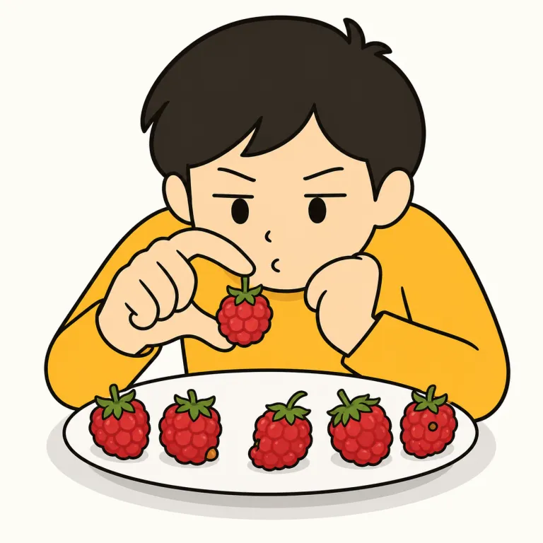 particular（好みにうるさい・adjective）の覚え方イラスト