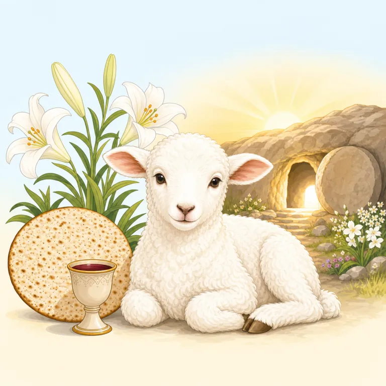 paschal（過越祭の、復活祭の・形容詞）の覚え方イラスト — 日常語ではないので、まず "Easter / Passover-related" とひとまとめで覚えると処理しやすい語です