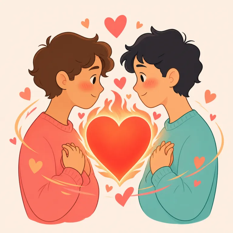 pash（激しい恋心・名詞）の覚え方イラスト — pash は passion をくだけて短くした語だと押さえると覚えやすいです