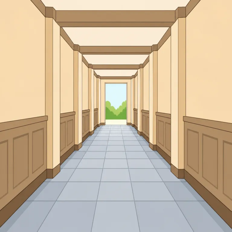 passage（一節・名詞）の覚え方イラスト — 文章の passage は、読者が視線を進めながら「通っていく」言葉の区間だと考えると覚えやすいです