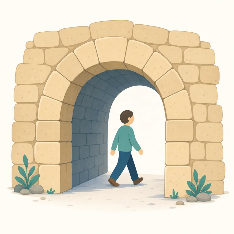 passage（通過・noun）の覚え方イラスト