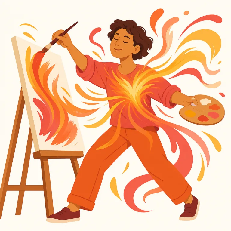 passionately（情熱的に・副詞）の覚え方イラスト — passionately は passion「情熱」から passionate「情熱的な」、さらに -ly で「情熱的に」と作ると形を覚えやすいです
