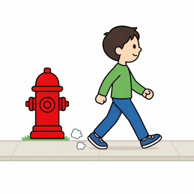 past（〜を過ぎて、〜を通り過ぎて・preposition）の覚え方イラスト
