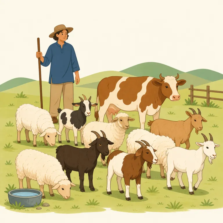 pastoralism（牧畜・名詞）の覚え方イラスト — pastoralism は、まず pastoral をひとかたまりで覚えると楽です