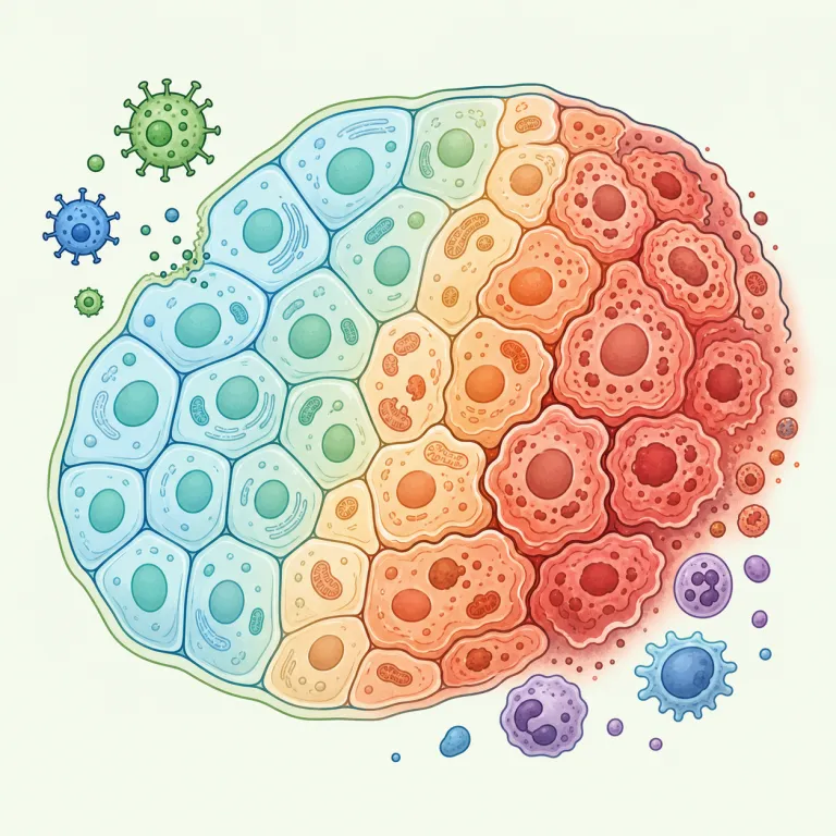 pathogenesis（発症機序・名詞）の覚え方イラスト — pathogen を知っていれば覚えやすい語です