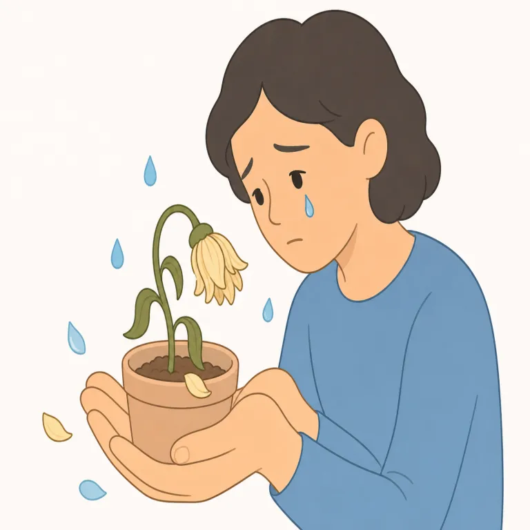 pathos（哀感、哀れみを誘う力・名詞）の覚え方イラスト — pathos は「悲しい」の直訳で覚えるより、「作品・演説の中の、聞き手を理屈ではなく感情で動かす力」とまとめると定着しやすい語です