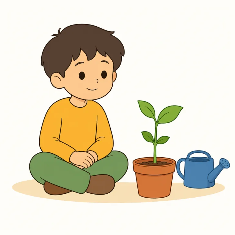 patience（忍耐力・名詞）の覚え方イラスト — patient（落ち着いて待てる人・我慢強い）を知っていれば、その性質を表す名詞が patience