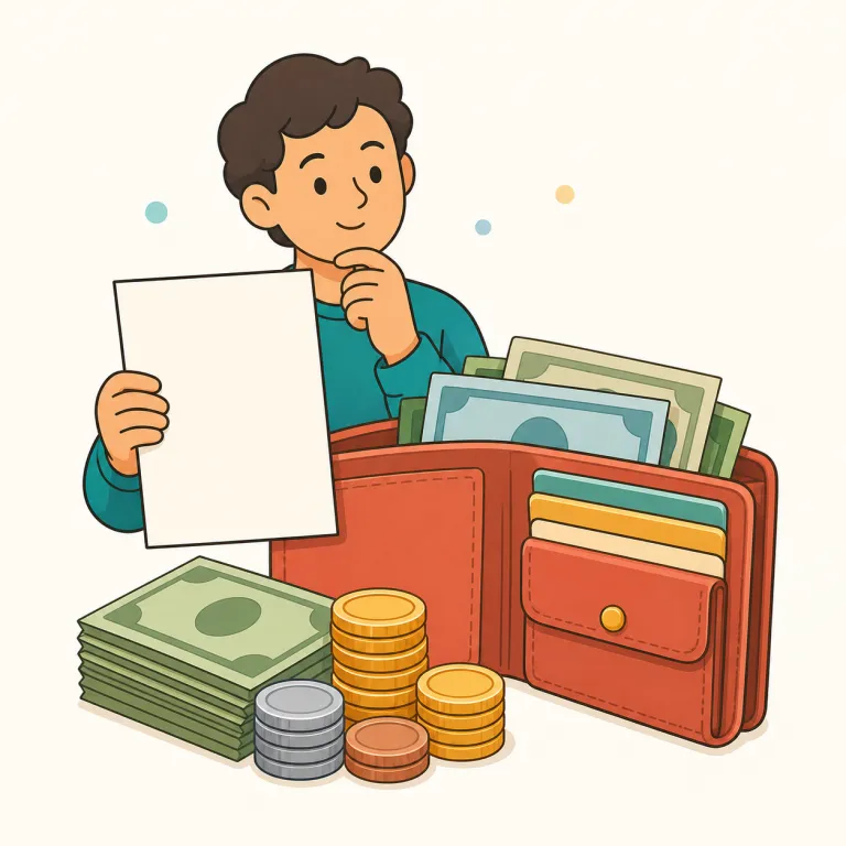 pecuniary（金銭的な・形容詞）の覚え方イラスト — financial や monetary のかなり堅い版と覚えるとよい語